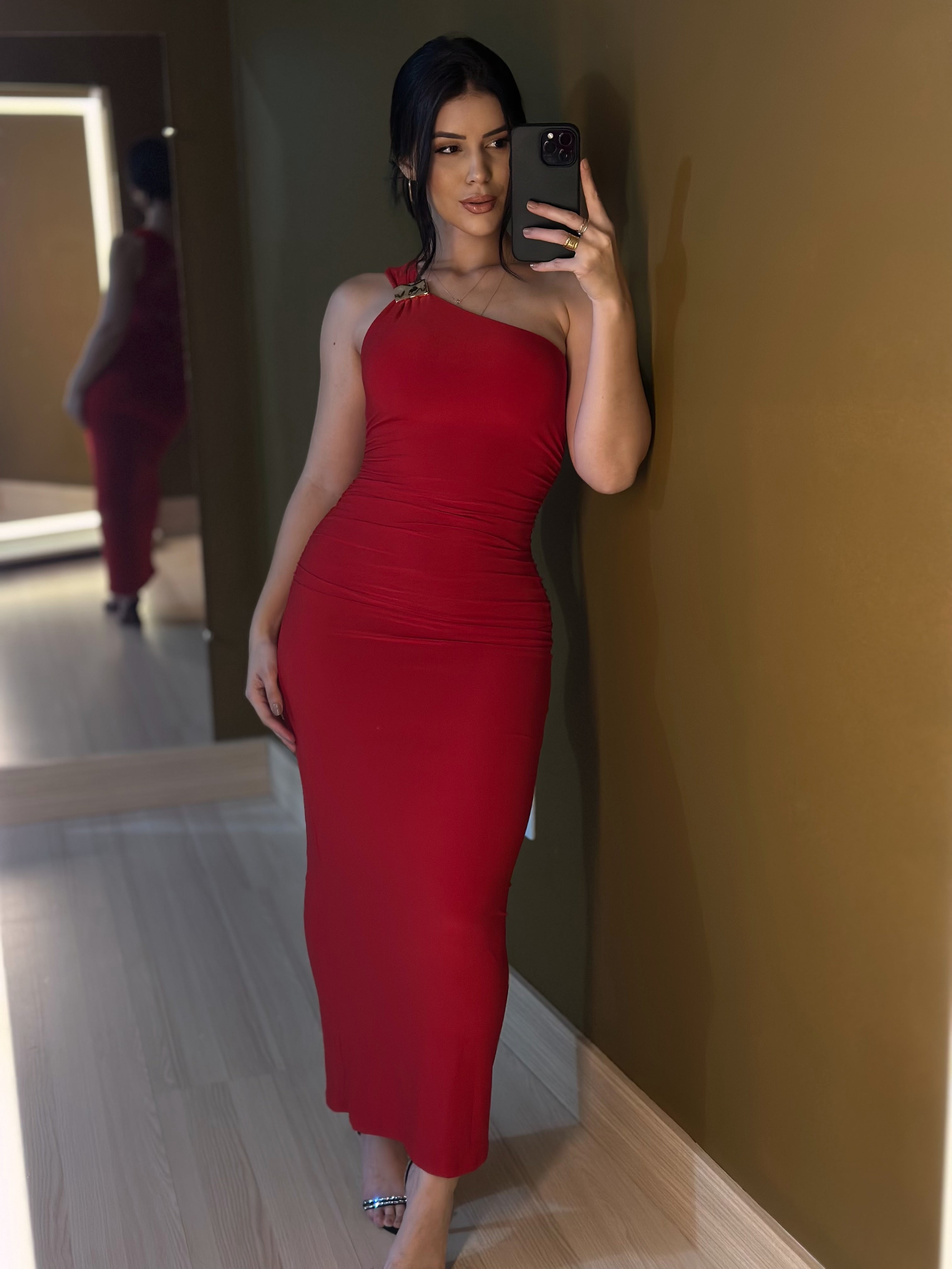 Vestido barbara - Red