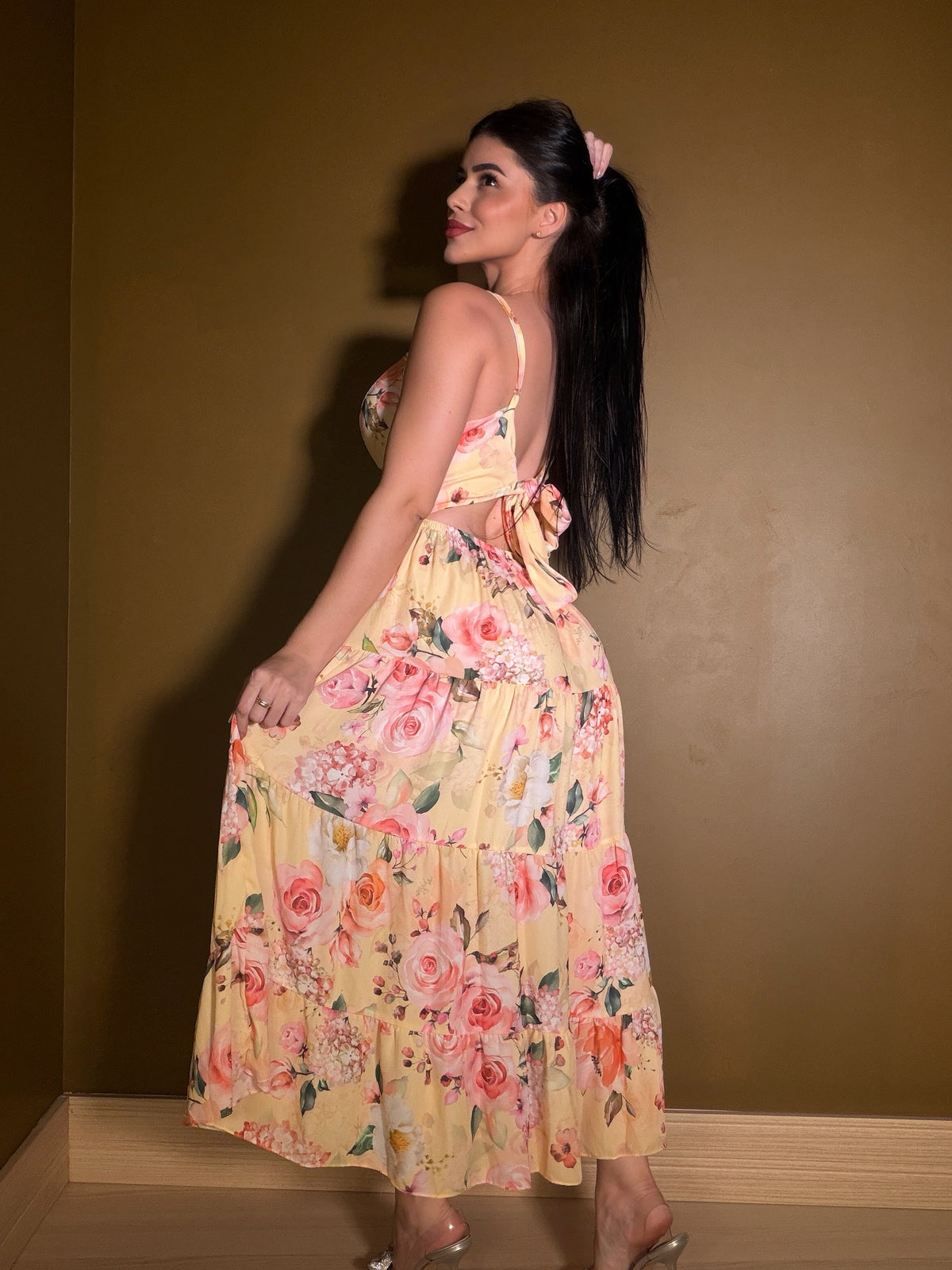 Vestido Midi Flora