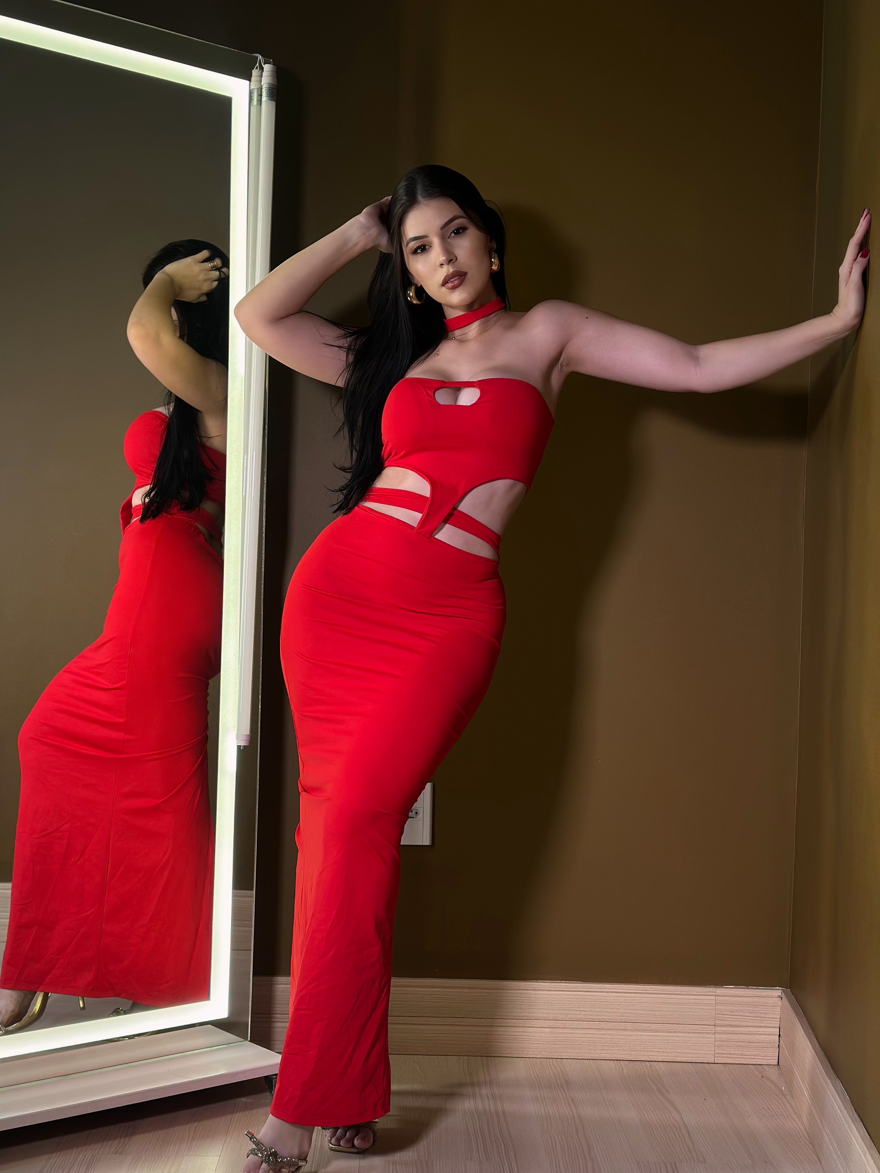 Vestido Monique - Red