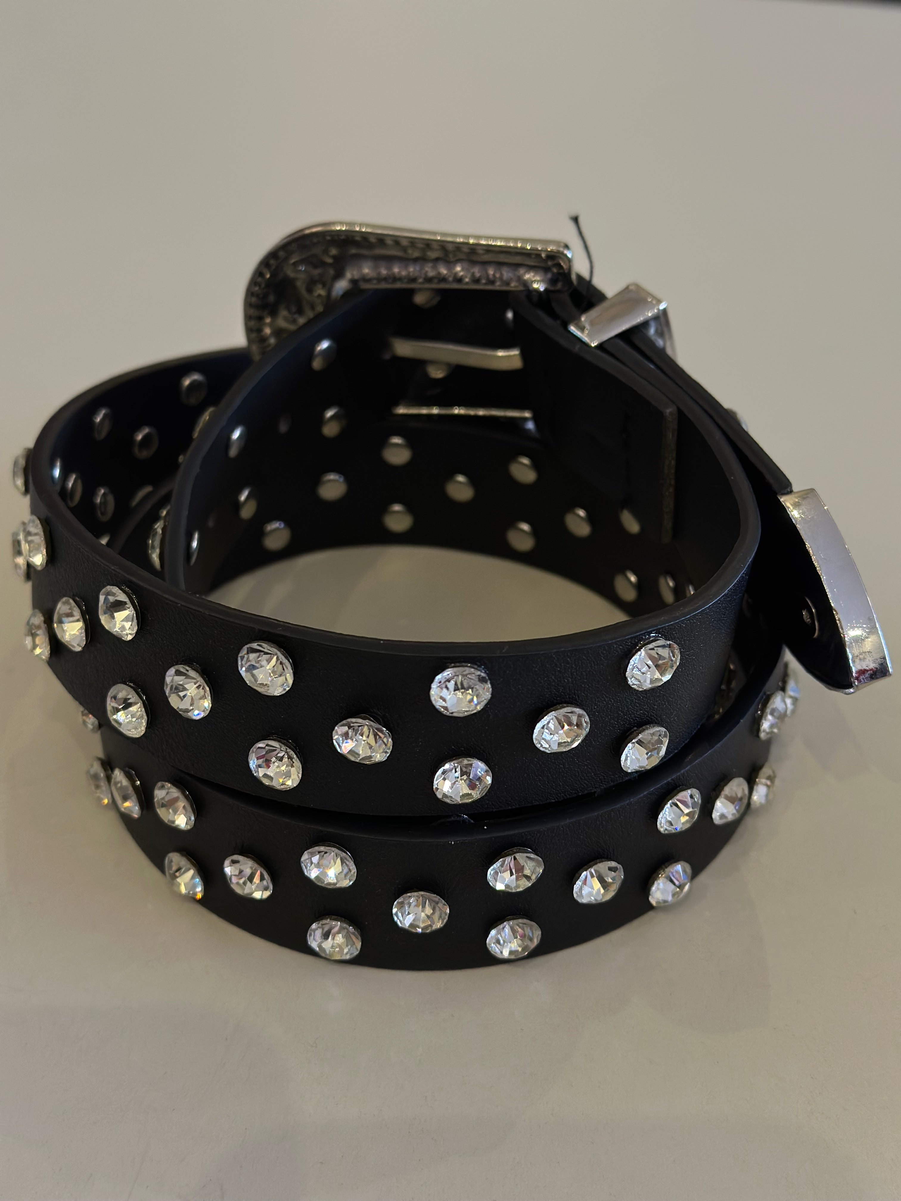 Cinto Cravejado fivela única