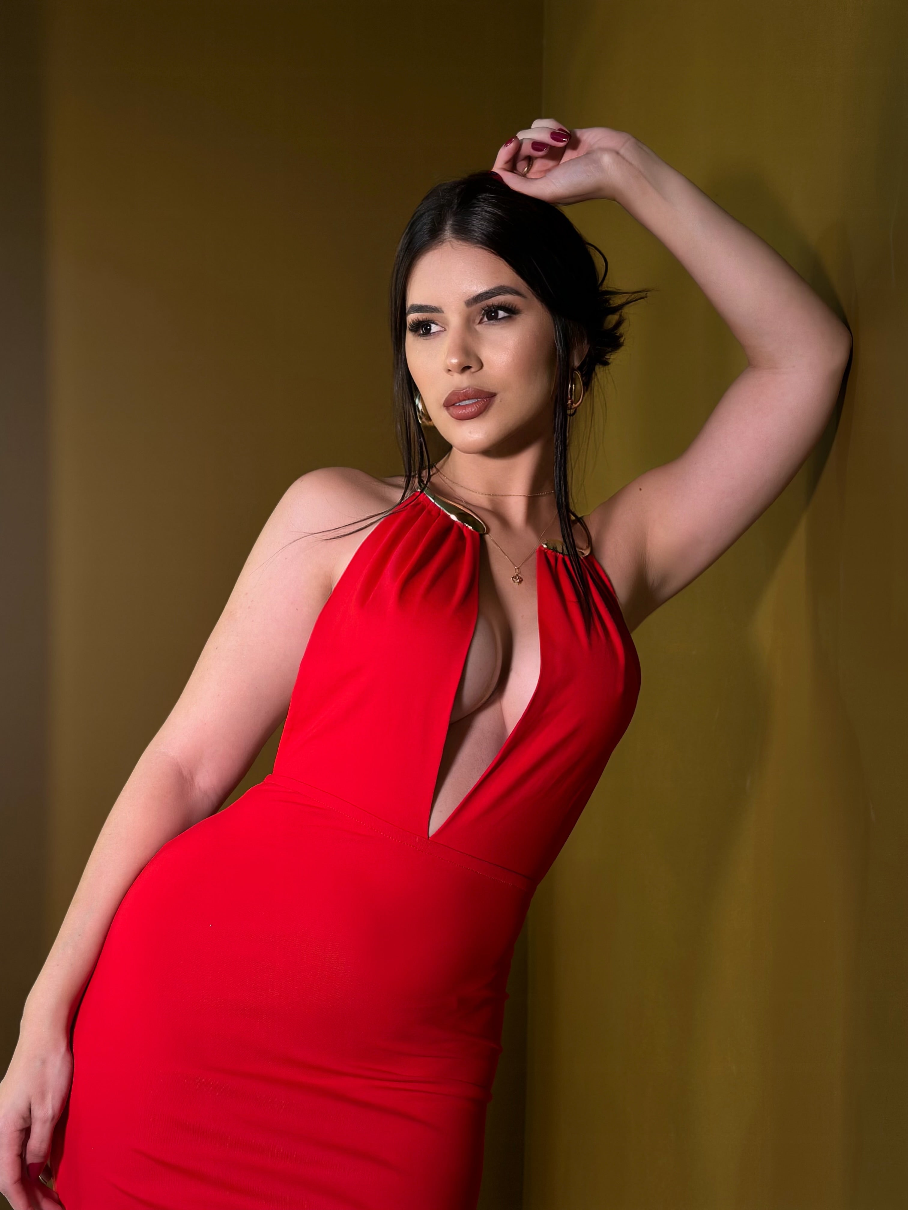 Vestido Luana - Red