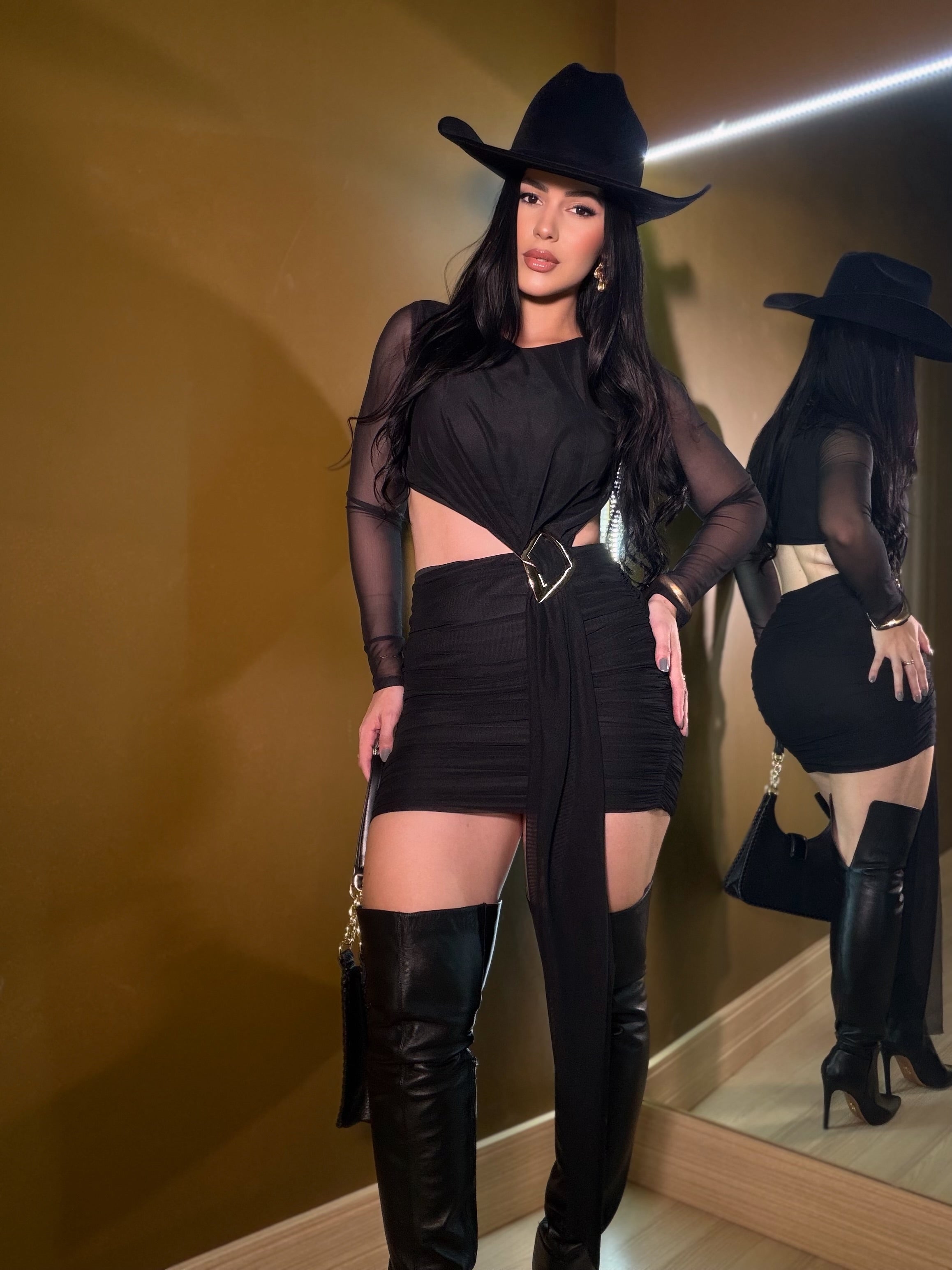 Vestido Lux- Black
