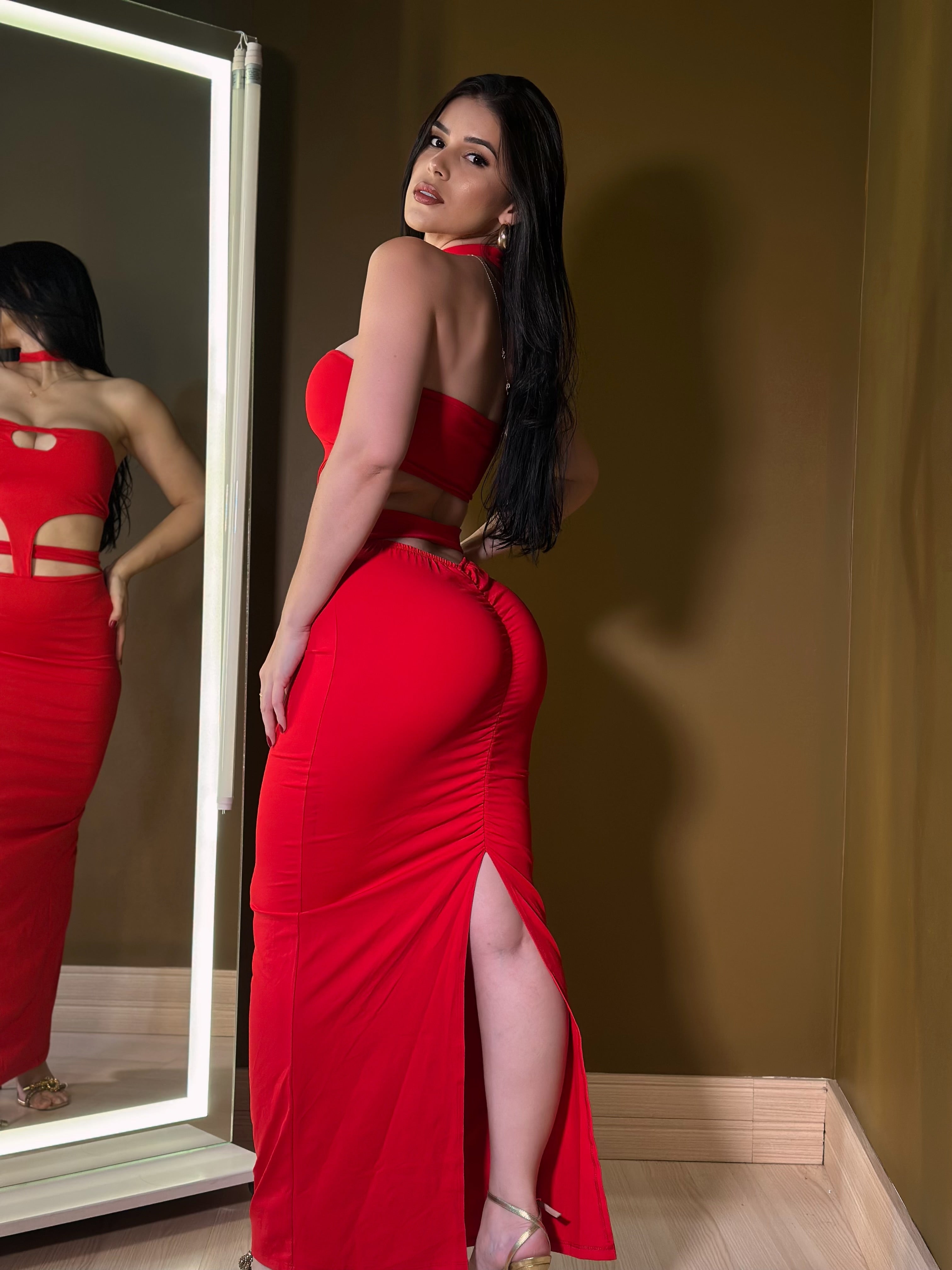 Vestido Monique - Red