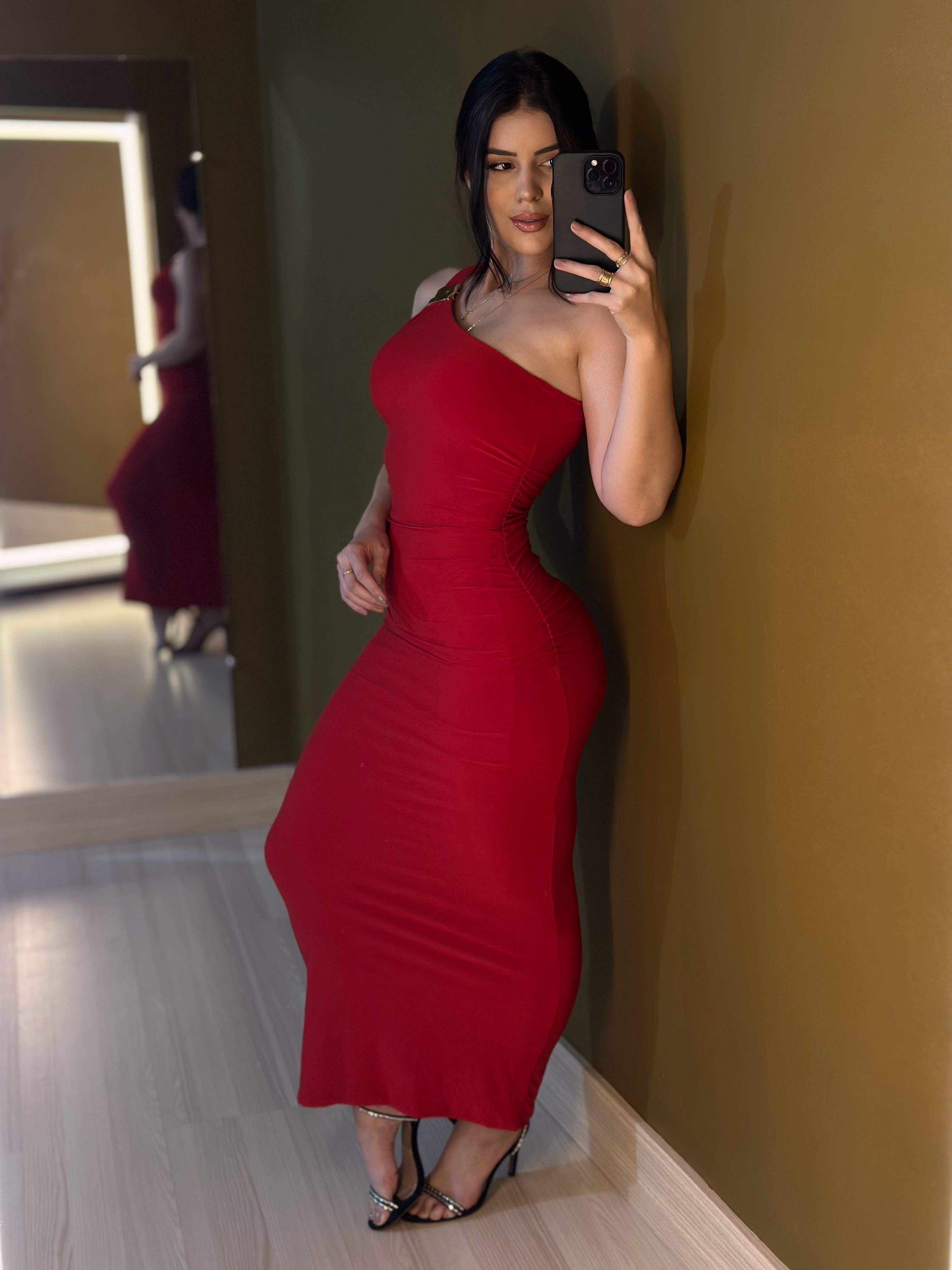 Vestido barbara - Red