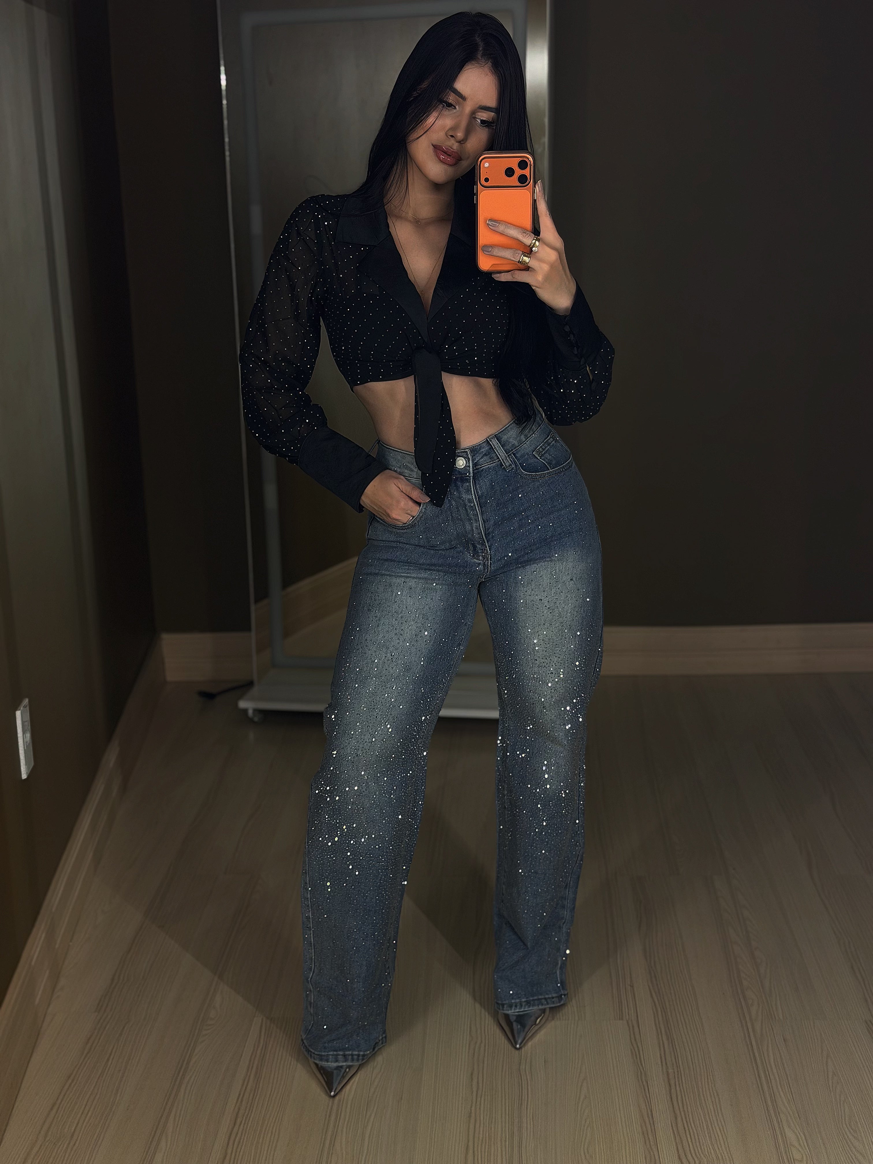 Calça Stelar lavagem escura -