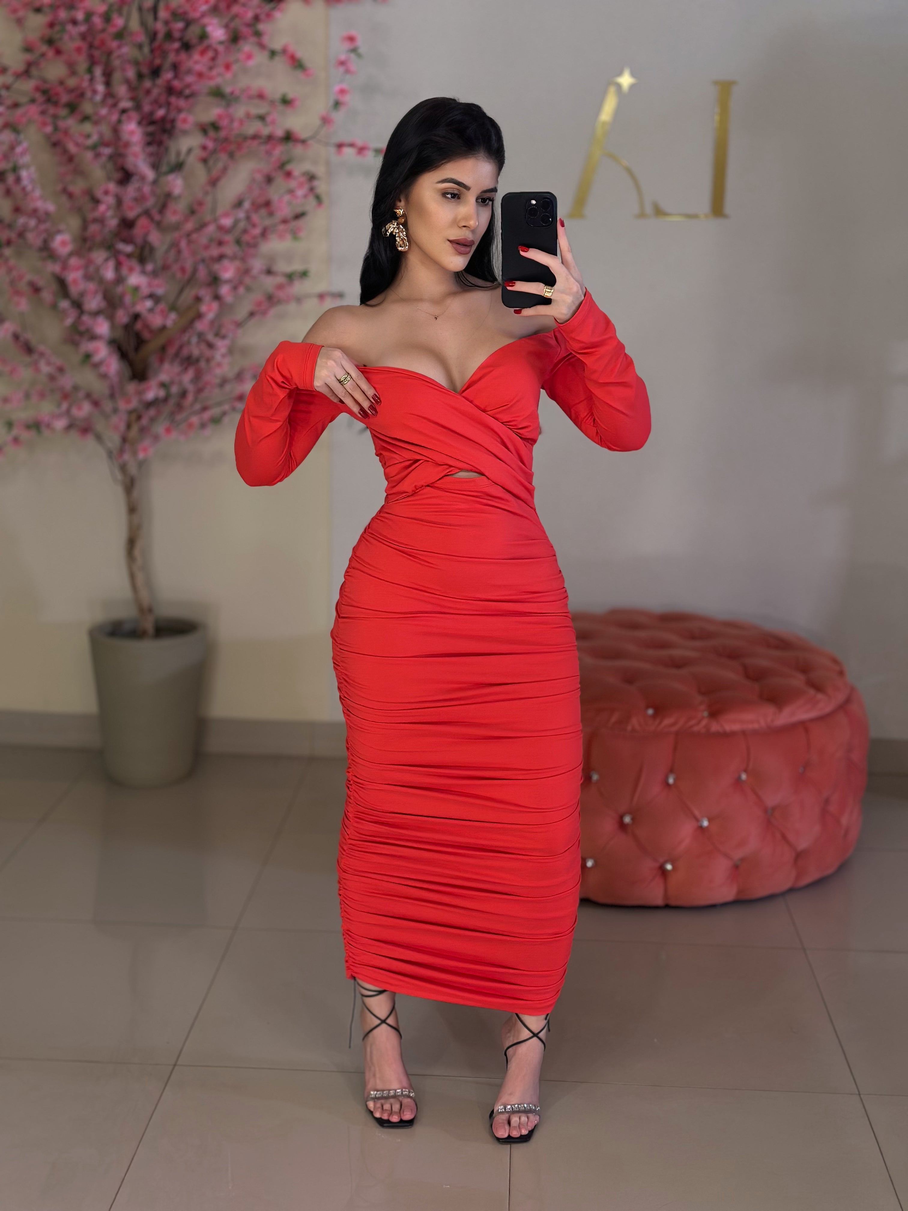 Vestido Dubai midi