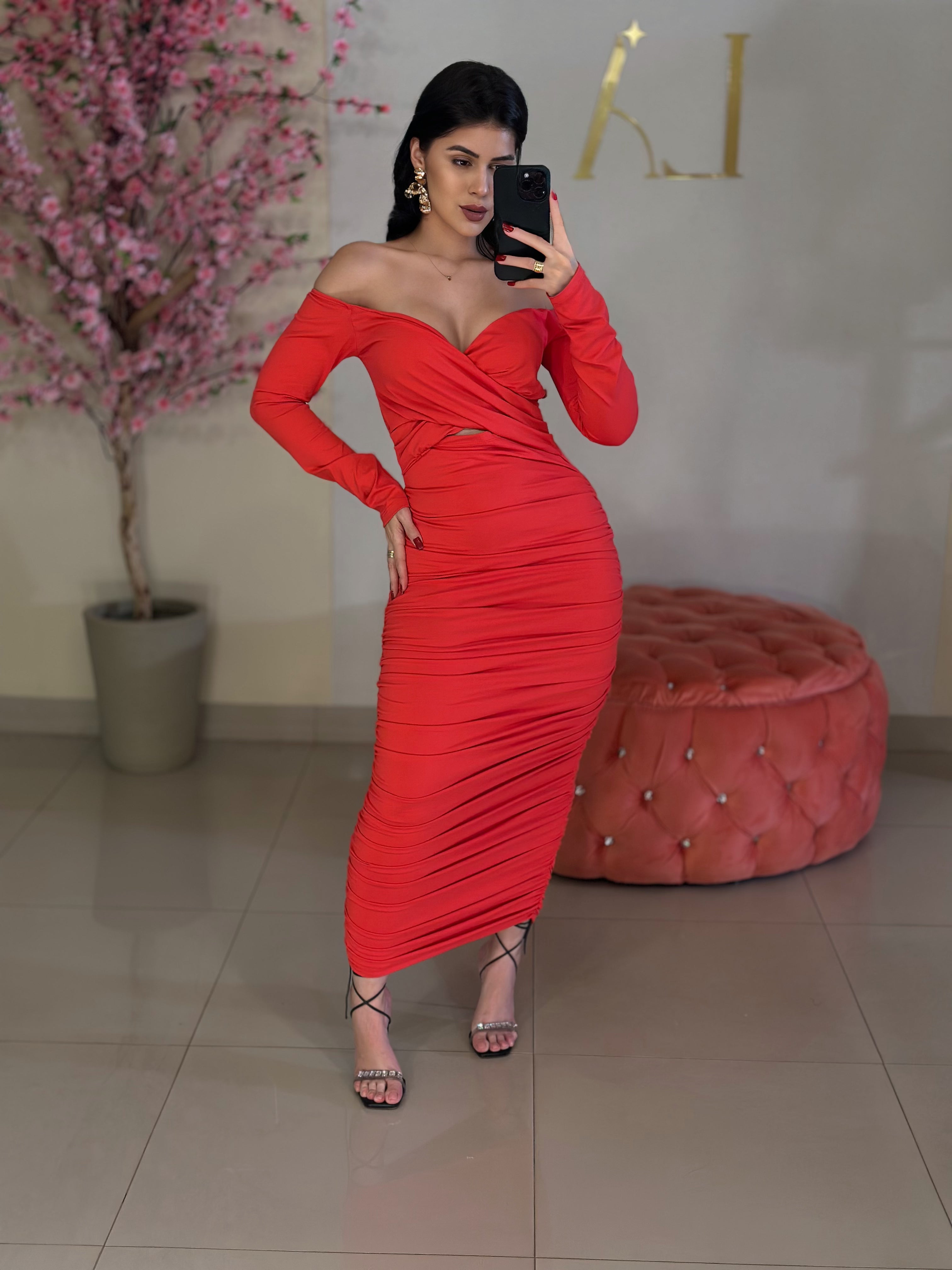 Vestido Dubai midi