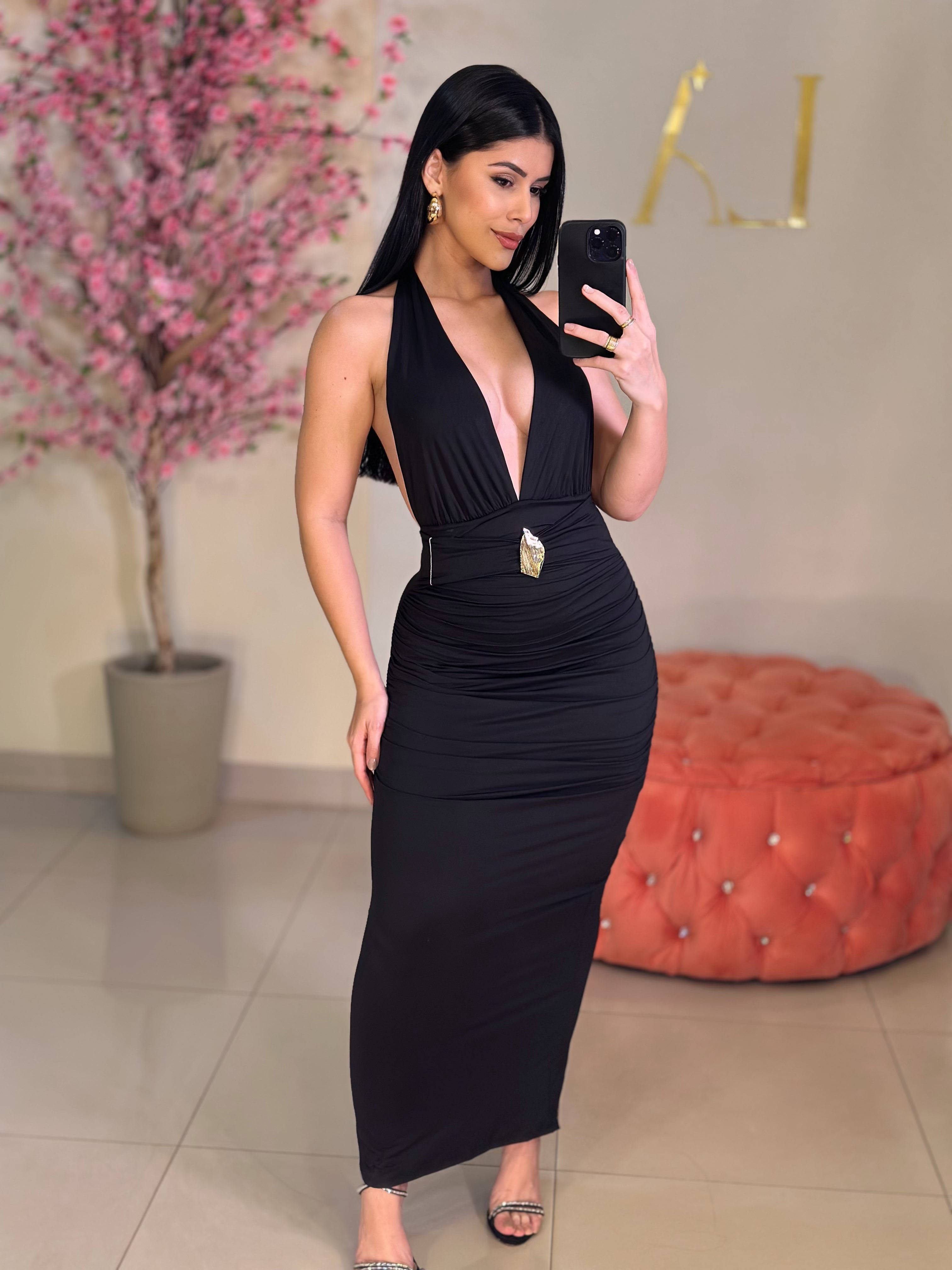 Vestido Aurora- Black