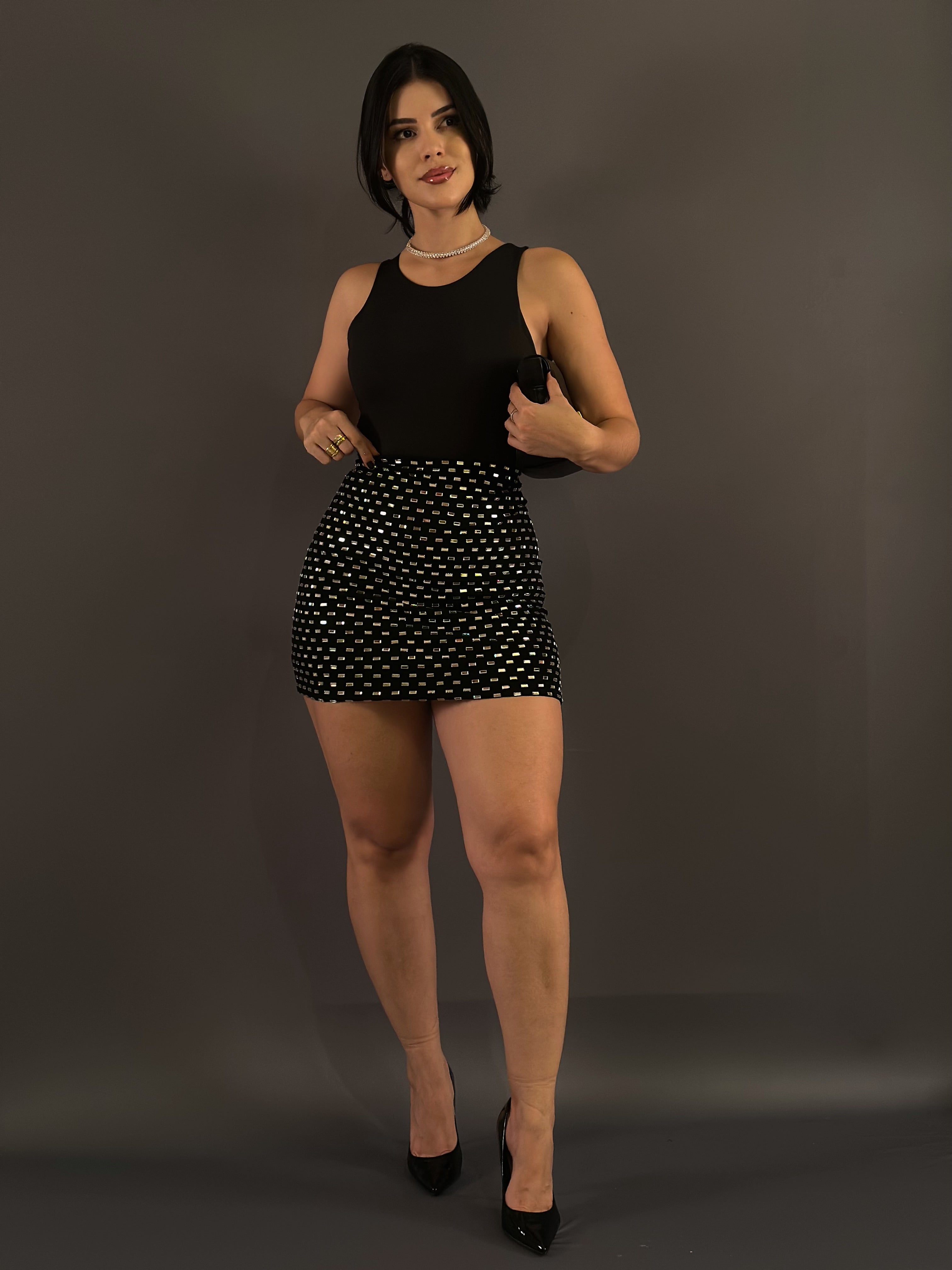 BODY BÁSICO - PRETO - TAMANHO ÚNICO