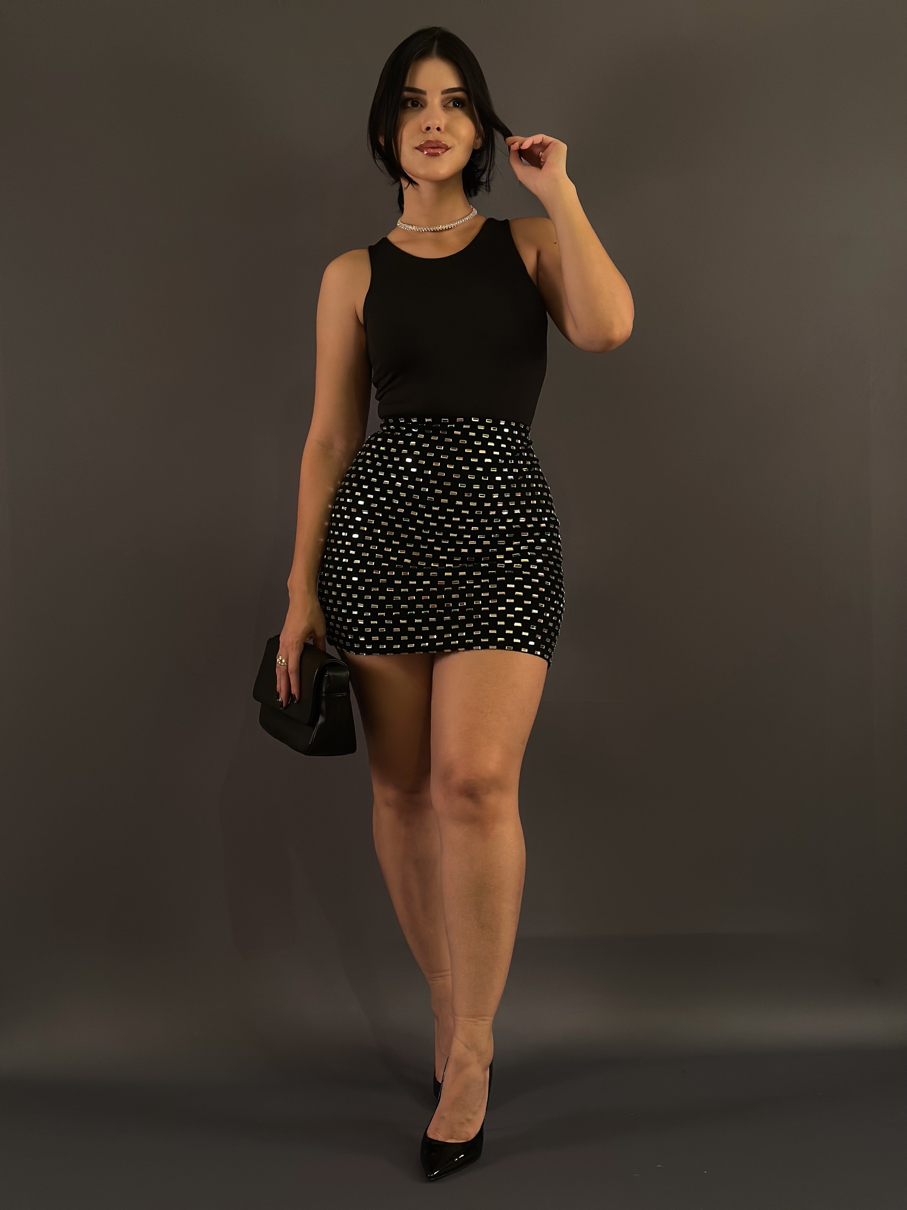 BODY BÁSICO - PRETO - TAMANHO ÚNICO