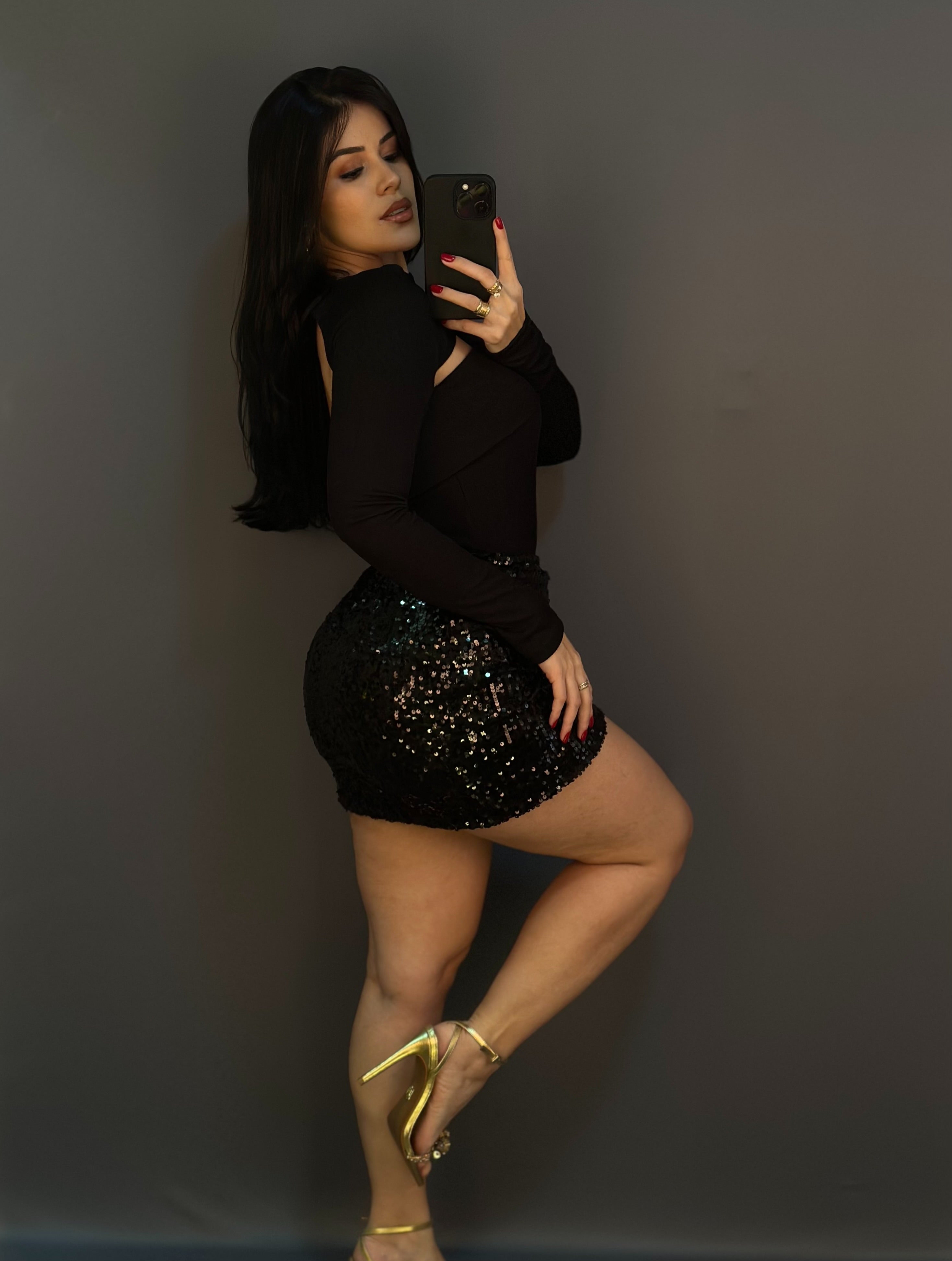 SAIA PAETES SIMPLES - PRETA - TAMANHO ÚNICO